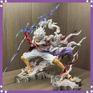 Action Figure Luffy 28 CM Engrenagem 5 Nica Gaer 5 Nica deus Do Sol One piece Zoro Piratas Pior Geração Luffy shanks