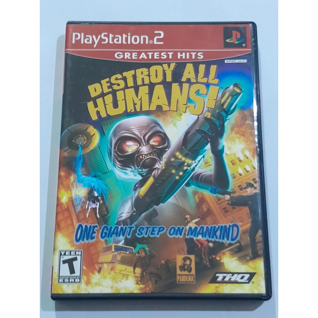 Destroy All Humans p/ Playstation 2 PS2 Original Americano