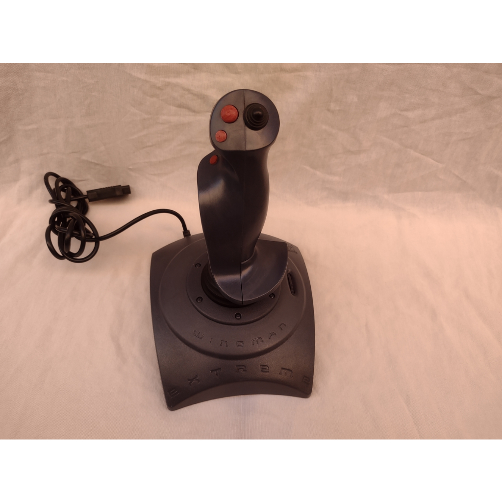 Controle Joystick Logitech Wingman Extreme Para Pc Gameport | Shopee Brasil