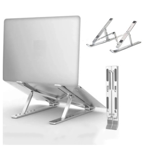 Laptop Suporte Base Notebook Tablet Alumínio Dobrável Portátil