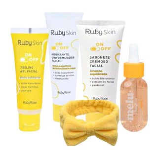Kit Skincare on off ruby Rose 5 Itens