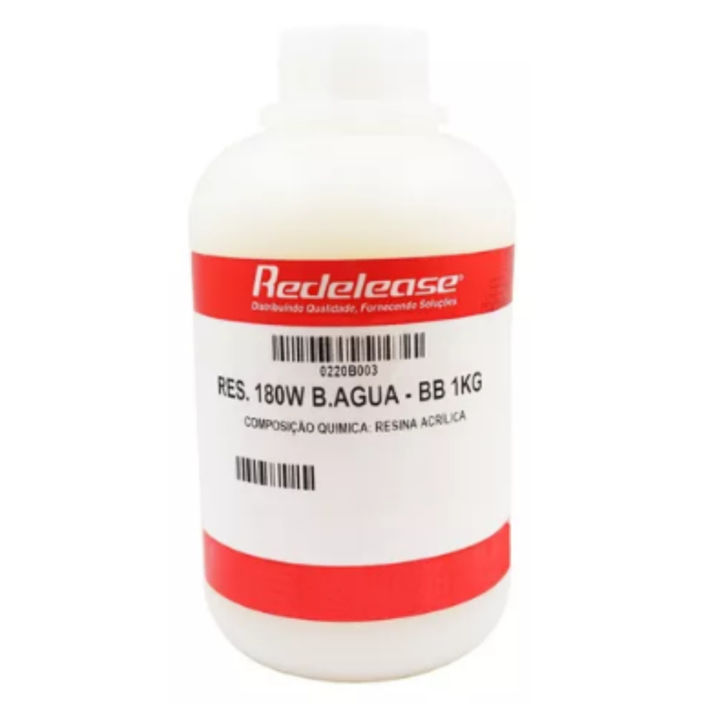 Resina Semi Pastosa - 180w Base Água - Redelease - 1kg | Shopee Brasil