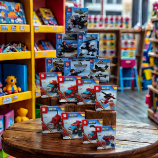 Blocos de Montar Brinquedos Educativos Blocos de Construção Coleção para Crianças