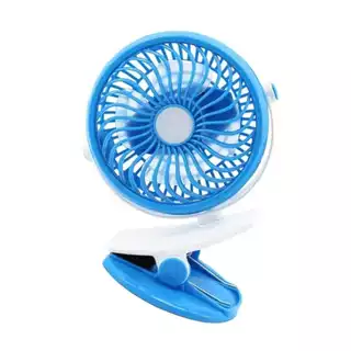 Ventilador Elétrico USB Com Clipe De Mesa 3 Velocidades Ajustável Vento Forte Baixo Ruído