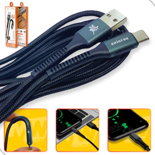 Cabo Tipo C Cabo 5A 2 Metros Carregamento Rápido e Transferência de Dados cabo usb tipo c