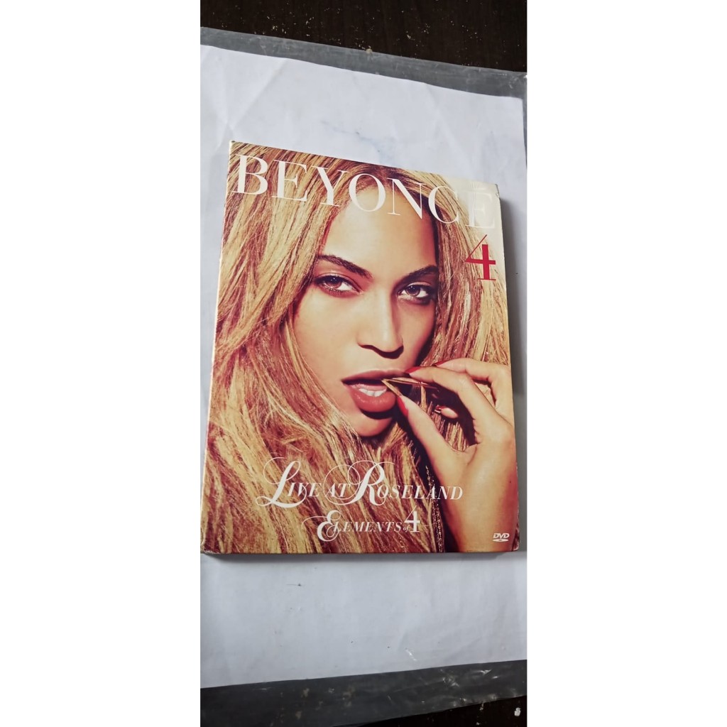 DVD BEYONCE LIVE AT ROSELAND ELEMENTS 4 ( duplo ) | Shopee Brasil