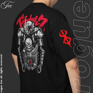 Camiseta Camisa Algodao Berserk God Hand Berserker Armor Guts Anime Unissex