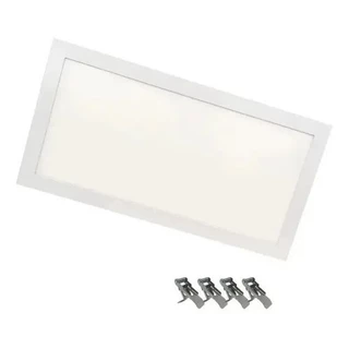 Painel Plafon Led Sobrepor Retangular 36w 30x60 Branco Quente Branco Neutro Bivolt