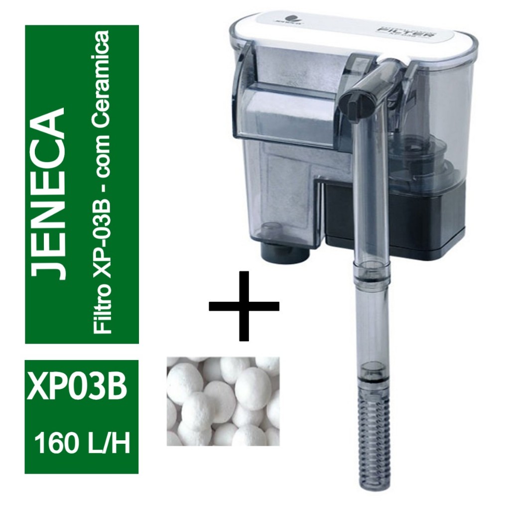 Filtro Externo Jeneca Xp-03B 160l/h Aquários Até 32l - 110V