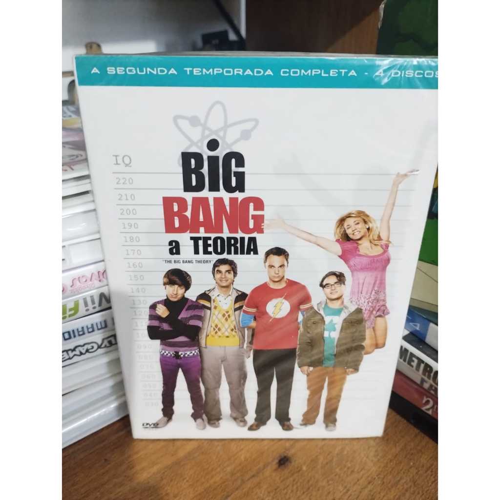 dvd big bang a teoria a segunda temporada completa . F552 | Shopee Brasil