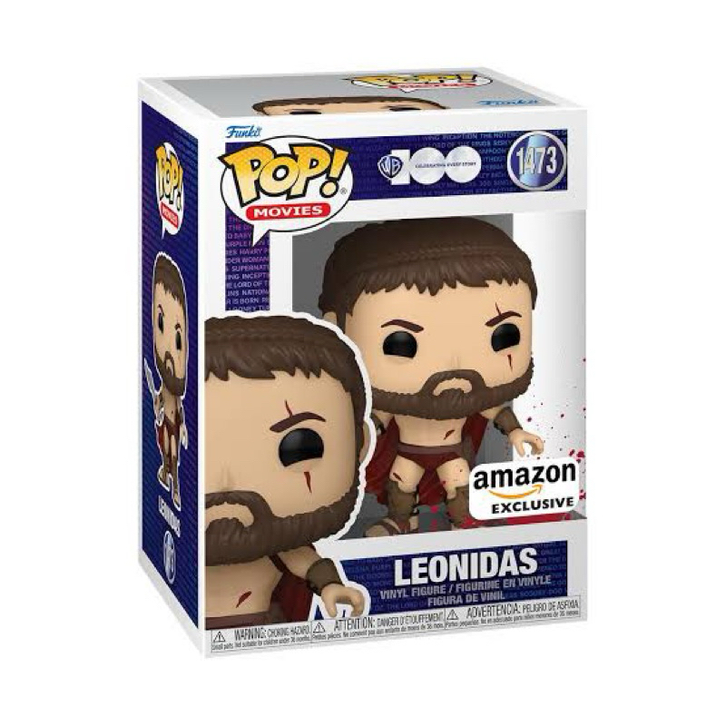 Funko Pop! 300 - Leonidas #1473 Amazon Exclusive.