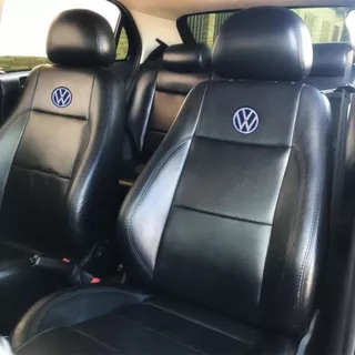 Capas Banco Carro 100% Couro Vw Gol G1 G2 G3 G4 G5 G6 G7 G8 Fox Voyage Golf Saveiro Bora