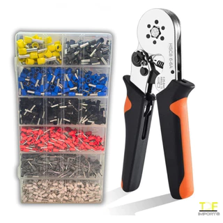 Alicate De Crimpagem Terminal + 1900pcs Crimpador