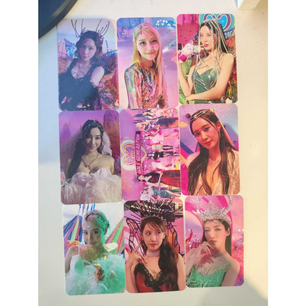 Photocard Holográfico Fanmade K-Pop - Girl's Generation (SNSD)