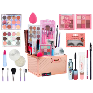 Maleta De Maquiagem Completa Ruby Rose Essencial