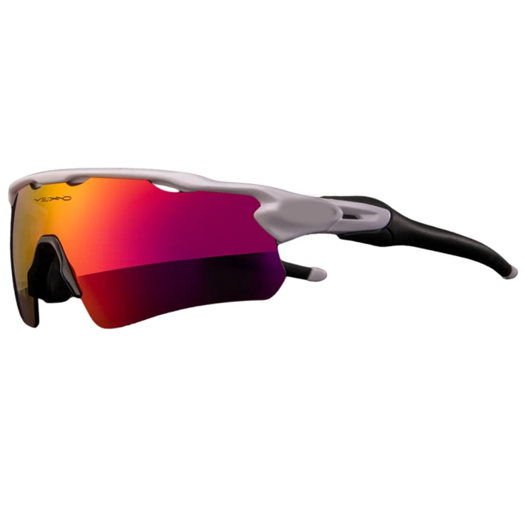 Óculos Motocicleta Global Vision Stray Cat - Lente Vermelha G-Tech UV400 Proteção