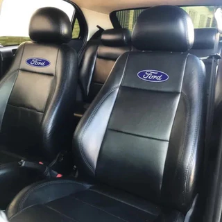Capa De Banco De Carro Automotivo Em Couro Para Modelo Ford Fiesta Ecosport Courier Ka