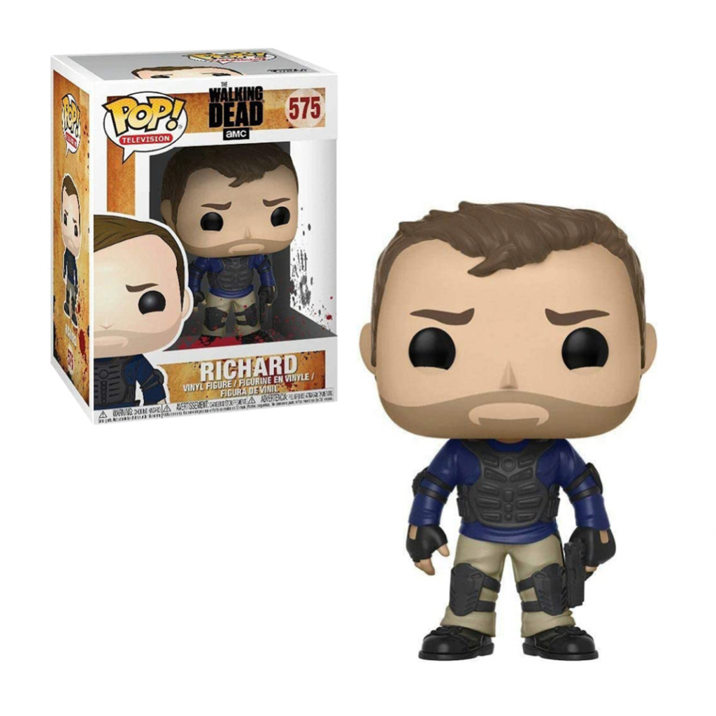 FUNKO POP THE WALKING DEAD - RICHARD 575 NOVO ORIGINAL | Shopee Brasil