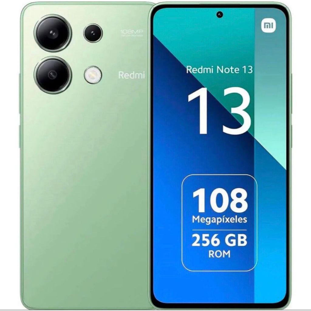 Xiaomi redmi note 13 256gb 8gb de ram GLOBAL + CAPINHA PERICULA CUPOM ...