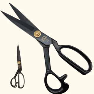 Tesoura Grande Titanium Para Alfaiate Profissional Costura e Costura Inox 8, 9 e 10 Polegadas