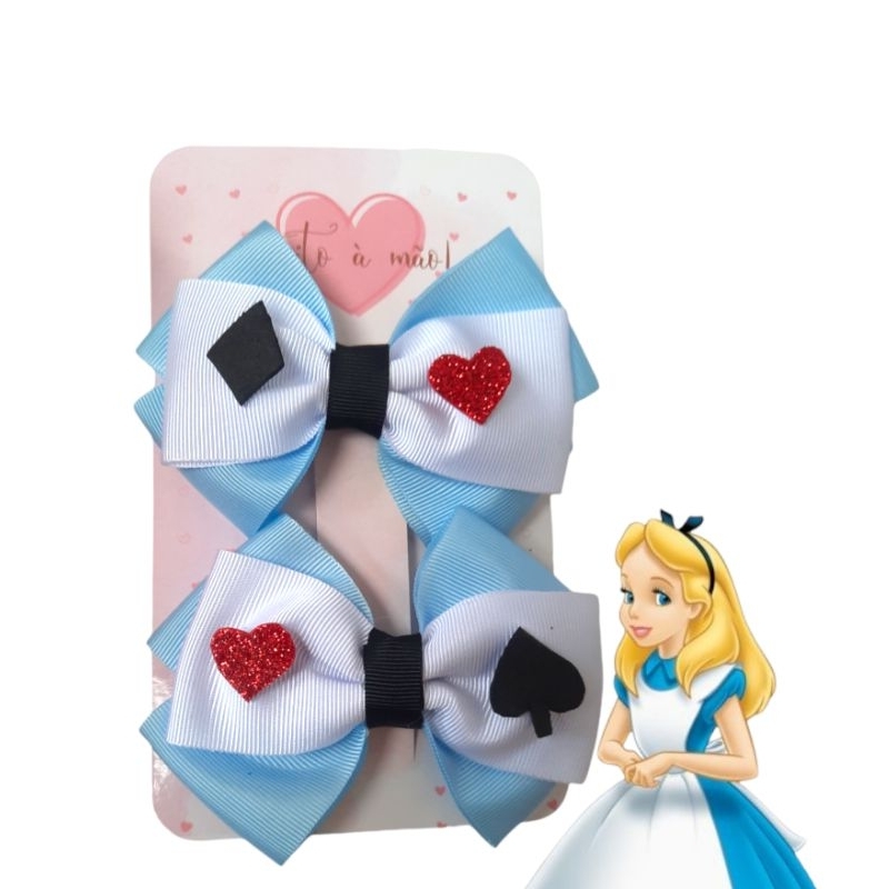 Laço Alice no país das maravilhas | Shopee Brasil