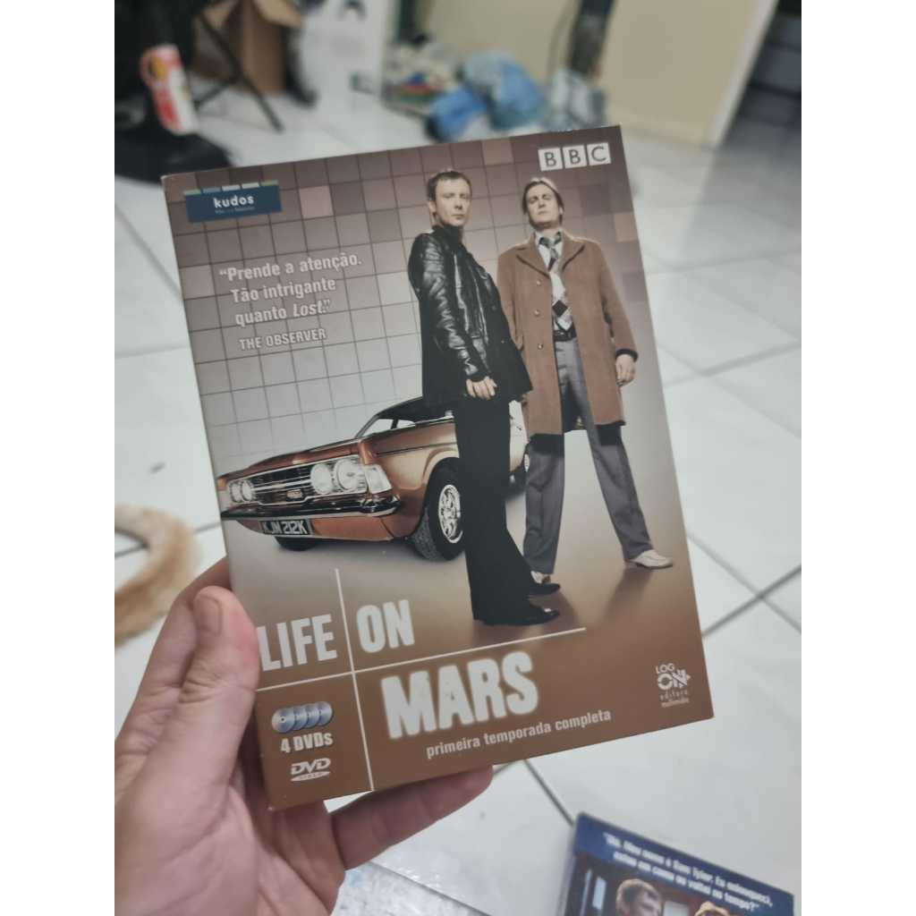 KIT Box Dvds Life On Mars Série Completa (Primeira e Segunda