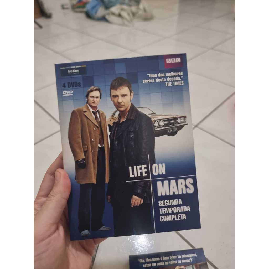 KIT Box Dvds Life On Mars Série Completa (Primeira e Segunda