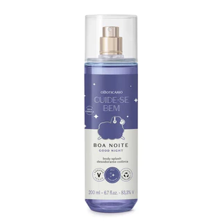Boa Noite Body Splash Cuide-se Bem 200ml O Boticário feminino