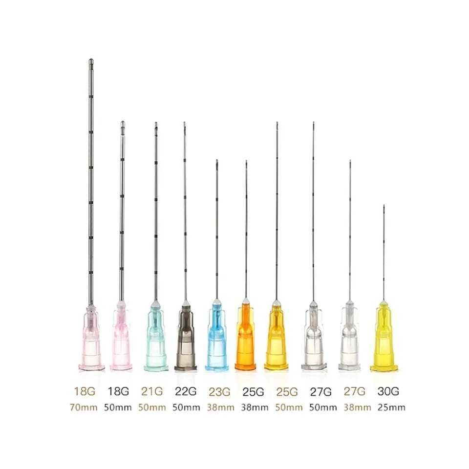 Microcânula Preenchimento Facial/Corporal C/agulha Aux