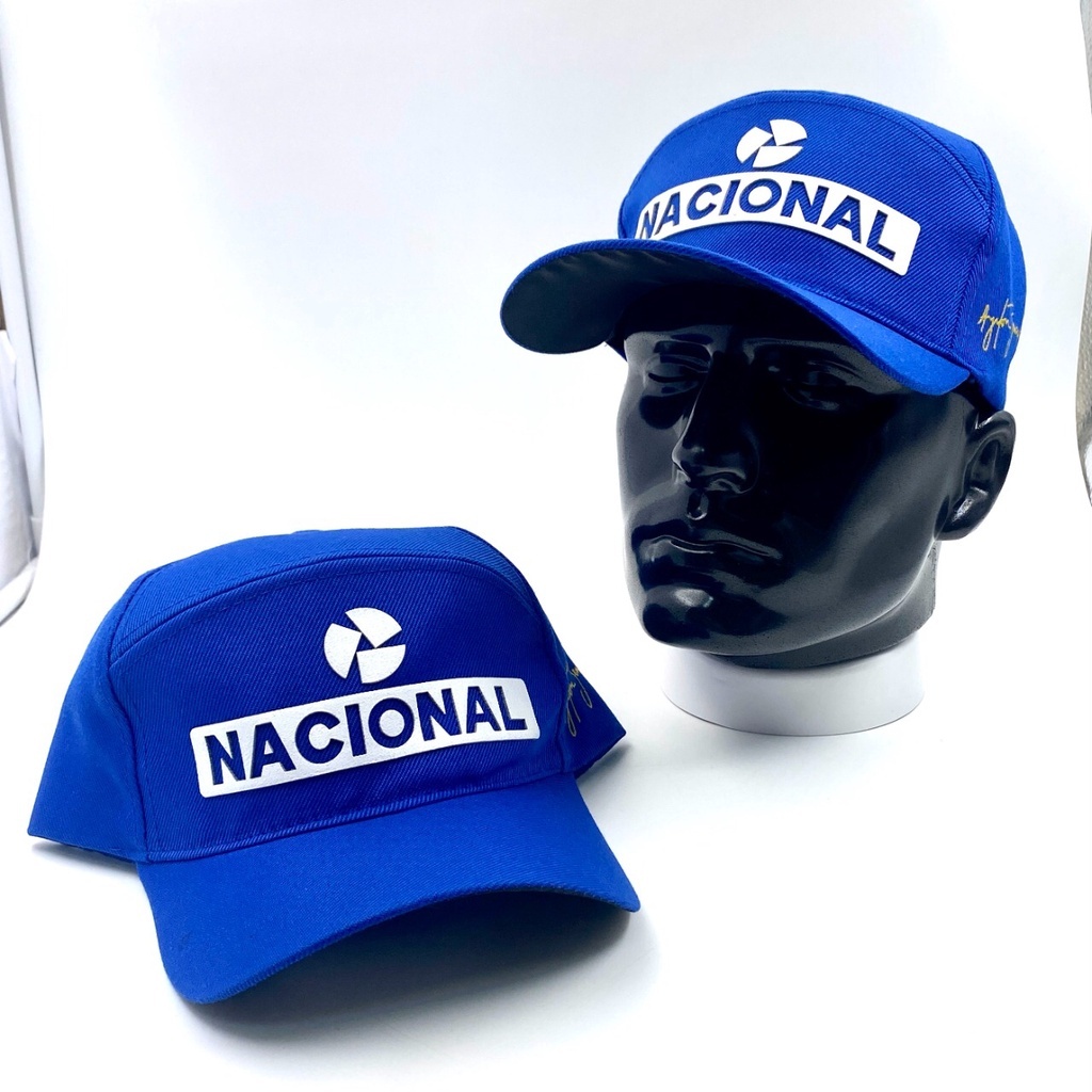 Boné Nacional Ayrton Senna Masculino Retro F1