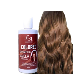 Shampoo Tonalizante Avelã Cor Maravilhosa S/ Amônia - Resultado 100% Natural -Intensifica Cor - Evita Desbotamento - Brilho Incrível