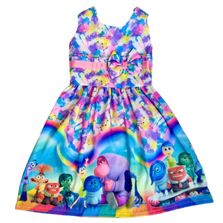 Vestido Divertidamente Novo Modelo Promoção Divertidamente