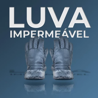 Luva Motoqueiro Feminina Masculina Impermeável Resistente ao Frio PS3250PP em Oferta na Shopee