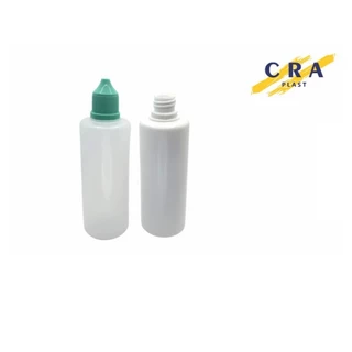 10 unidades de Frasco Conta Gotas 100ml com Tampa e Gotejador