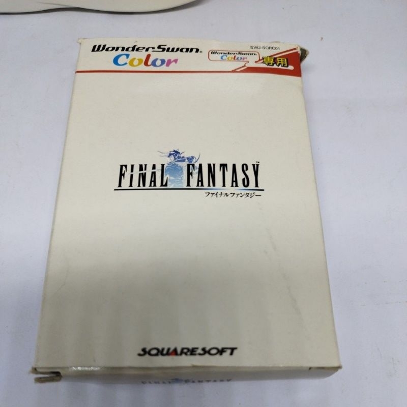 Wonder Swan Color Bandai edição Final Fantasy | Shopee Brasil