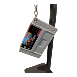 Chaveiro Keychain 5cm Fita Cartucho Mini Super Nintendo