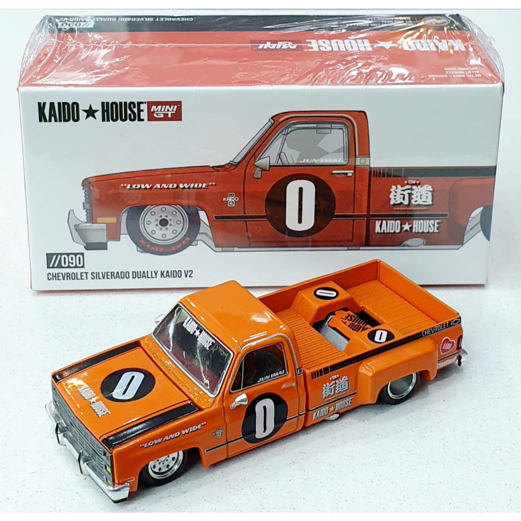 Mini GT - Chevrolet Silverado Dually Kaido V2 - Kaido House - Número 090