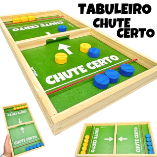 Chute Certo Jogo de Tabuleiro Educativo Pedagógico Futebol Gol – Diversão em Família em Oferta na Shopee