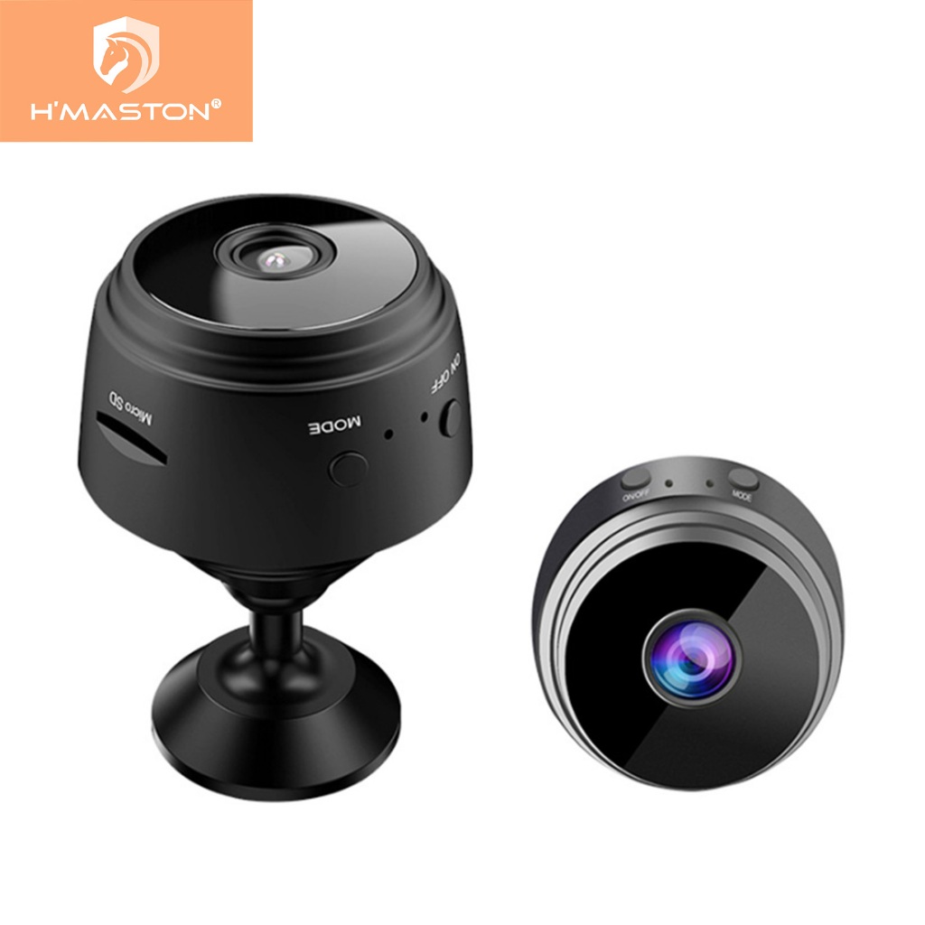 H'maston CM01 Mini Câmera De Segurança Wifi 1080p Hd Sem Fio Recarregavel Movimento Noturna