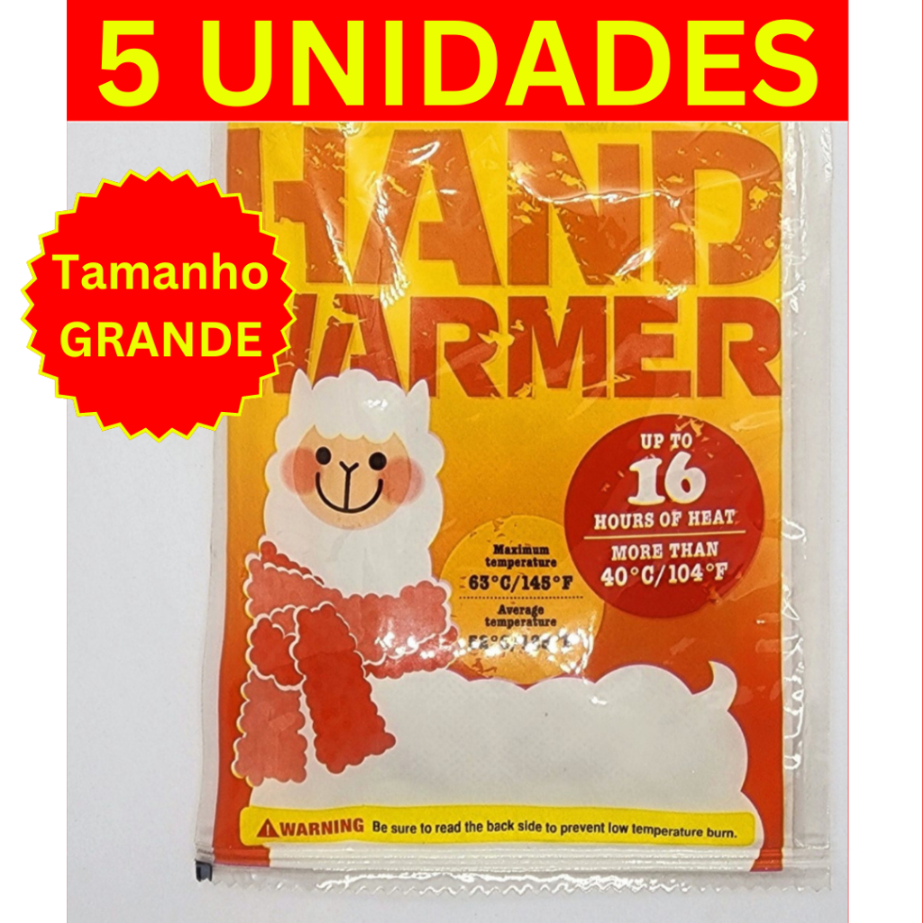 Aquecedor de corpo, ou mãos, ombro ou pés. Hand Warmer Térmica (KIT C ...