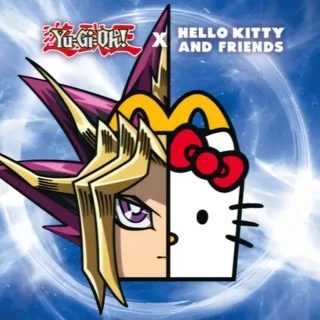 Hello Kitty × Yu-Gi-Oh - McDonald's - (lacrados)