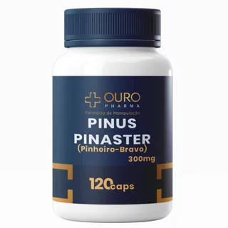 Pinus Pinaster (Pinheiro-Bravo) 300mg 120 cápsulas