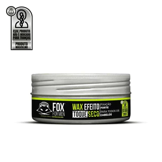 PASTA WAX EFEITO TOQUE SECO 120g FOX FOR MEN