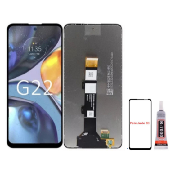 Écran Tactile Vitre Pour Motorola Moto G22 (XT2231) - DESTOCKAGE - Neuf Sous Blister