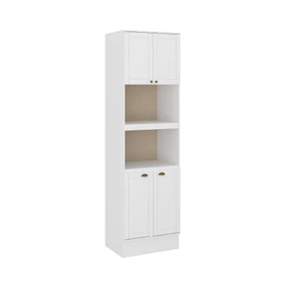 Torre Quente 2 Fornos Milla Branco MDF 70cm Carraro