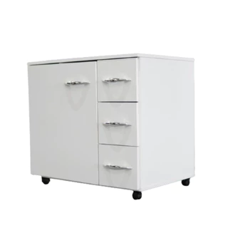 Armario Gabinete Para Banheiro 3 Gaveta Branco