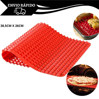 Tapete Culinário Silicone Antiaderente Para Forno e Microondas Cozinha Manta Chef Culinaria Massa