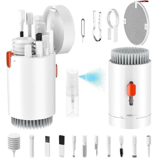 Kit de Limpeza 20 em 1 Limpador de Teclado e Tela com Escova Laptop Airpod Para Câmera Monitor De Computador De Mesa