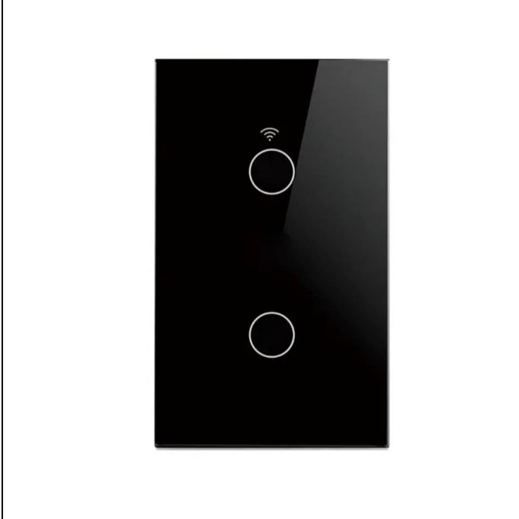 Interruptor Sem Neutro Wi-fi Alexa Inteligente Tuya Preto