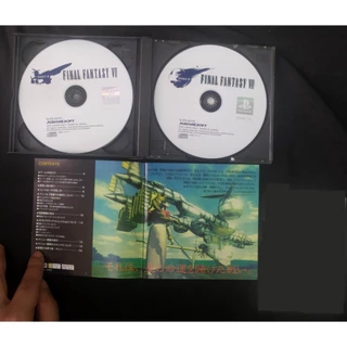 Final Fantasy VII Japonês +Manual SLPS 00700~2